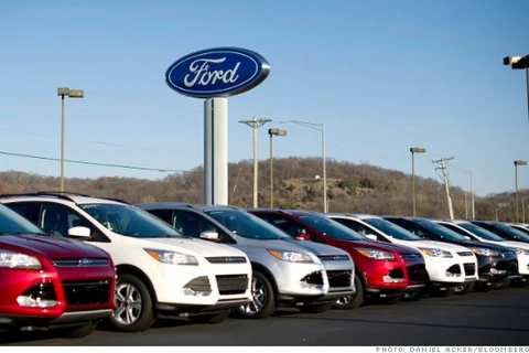 Hai hãng Ford và Chrysler báo lỗi hơn một triệu xe