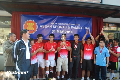 Tưng bừng "Ngày Thể thao và Gia đình ASEAN 2014" ở Nam Phi 