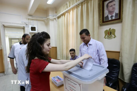 Syria: 60% cử tri tham gia bỏ phiếu bầu cử tổng thống