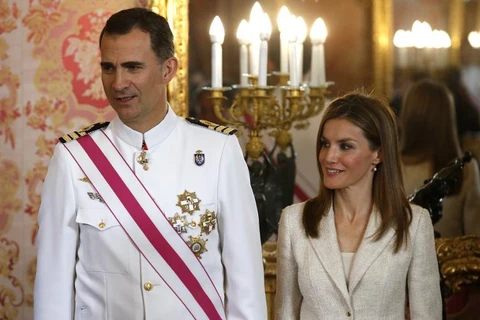 Tân vương Tây Ban Nha Felipe VI chính thức làm lễ đăng cơ