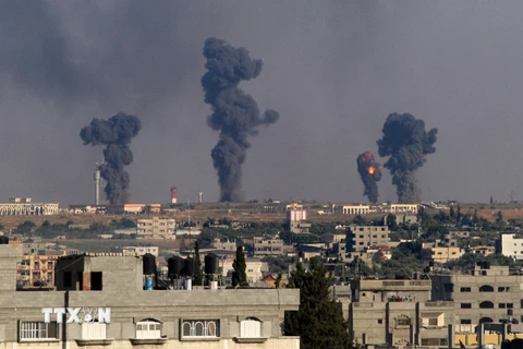 Israel mở chiến dịch tấn công quân sự lớn nhằm vào Dải Gaza
