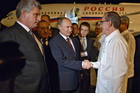 Tổng thống Nga Putin bắt đầu chuyến công du Mỹ Latinh