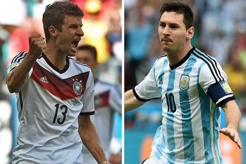 Trận chung kết Argentina-Đức: Trận thư hùng đỉnh cao