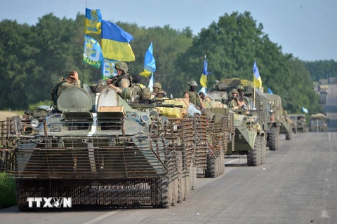 Ukraine thu hẹp khu vực triển khai "chiến dịch chống khủng bố"