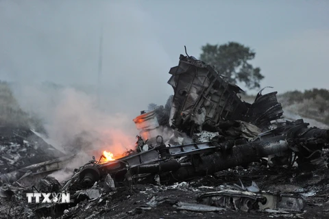 Lập "vùng an ninh" ở nơi rơi máy bay, nhóm của Malaysia tới Kiev