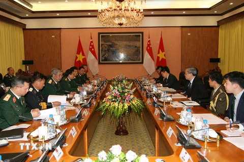 Đối thoại Chính sách Quốc phòng Việt Nam và Singapore
