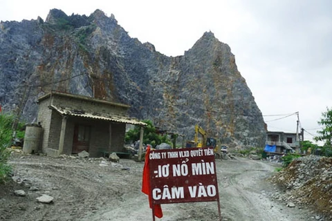 Sập mỏ khai thác đá ở Hải Phòng làm 5 người thiệt mạng
