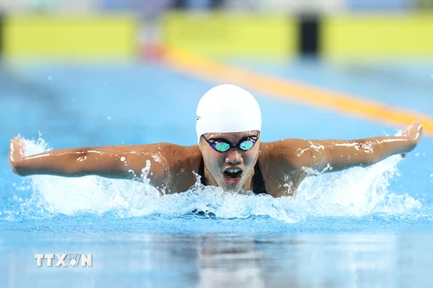 Kinh ngư Ánh Viên giành thêm huy chương bạc tại Olympic trẻ 2014 