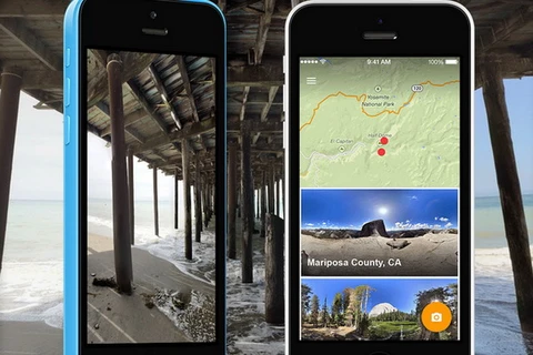 Google ra ứng dụng Photo Sphere chụp ảnh 360 độ trên iPhone