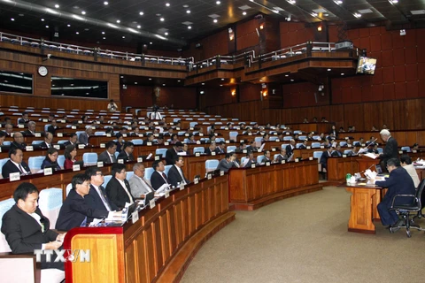 Quốc hội Campuchia tiến hành bầu bổ sung ban lãnh đạo 