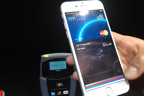 Hệ thống thanh toán di động Apple Pay khởi động vào tháng 10