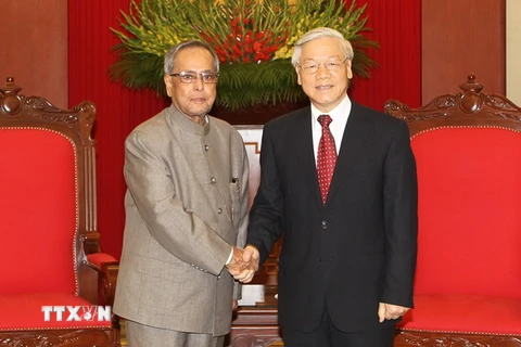 Tổng Bí thư: Việt Nam ủng hộ Ấn Độ thăm dò dầu khí ở Biển Đông