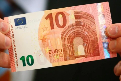 Ngân hàng Trung ương châu Âu lưu hành đồng tiền 10 euro mới 