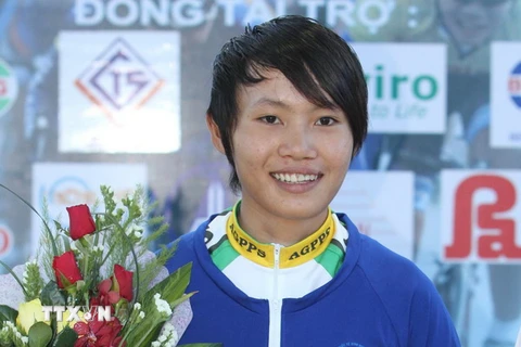 ASIAD 17: Nguyễn Thị Thật giành huy chương bạc môn xe đạp
