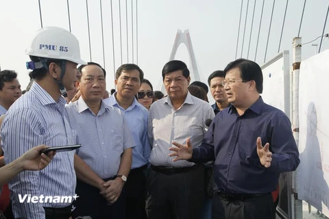 Kiểm tra các dự án giao thông trọng điểm của Thành phố Hà Nội