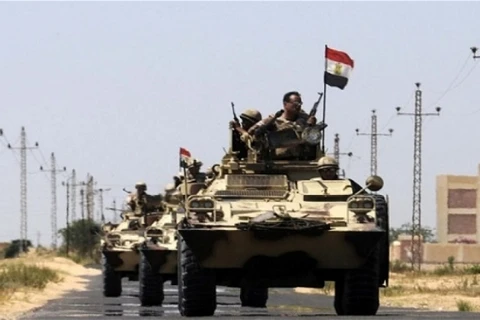 Ai Cập bắt đầu thiết lập vùng đệm dọc biên giới với Gaza