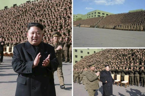 Lãnh đạo Triều Tiên Kim Jong Un đi lại không cần tới gậy chống