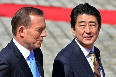 Nhật Bản muốn mở rộng hợp tác ba bên với Mỹ, Australia