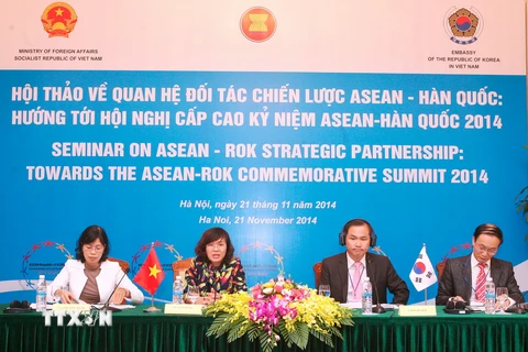 Hội thảo về quan hệ đối tác chiến lược ASEAN-Hàn Quốc