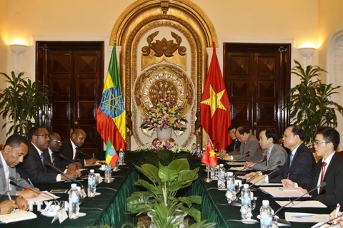 Việt Nam luôn coi trọng và muốn mở rộng hợp tác với Ethiopia 
