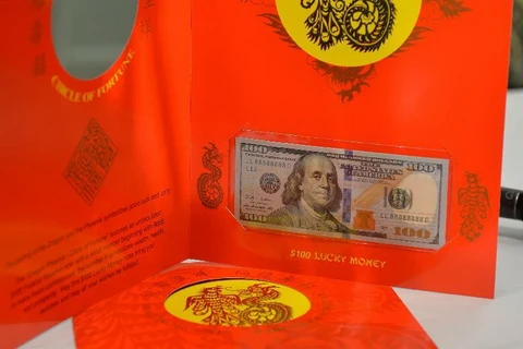 Bộ Tài chính Mỹ phát hành bộ sưu tập "tiền may mắn năm con Dê"