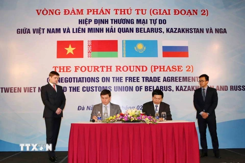 Kết thúc đàm phán thương mại tự do Việt Nam-Liên minh hải quan