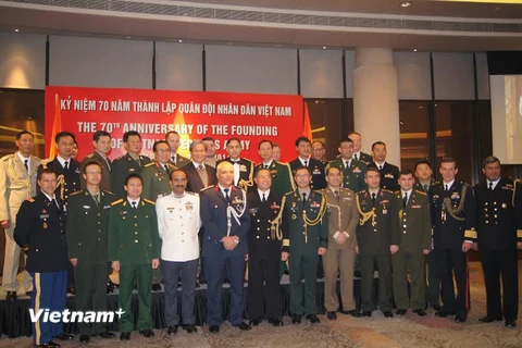 Kỷ niệm 70 năm thành lập Quân đội Nhân dân Việt Nam ở Ấn Độ