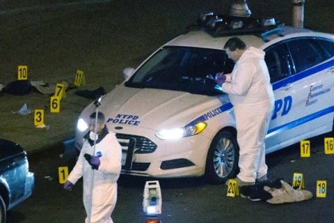 Mỹ: Hai cảnh sát New York bị bắn chết ngay trên xe tuần tra