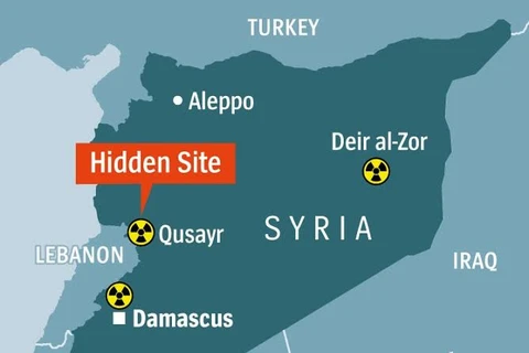 Syria bác thông tin về việc xây dựng nhà máy hạt nhân bí mật