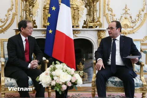 Tổng thống Pháp Hollande muốn sớm thăm chính thức Việt Nam