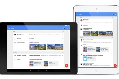 Ứng dụng Google Inbox thêm "cập bến" iPad, Safari và Firefox