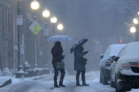 Dính bão tuyết, Boston của Mỹ nhận lượng tuyết kỷ lục
