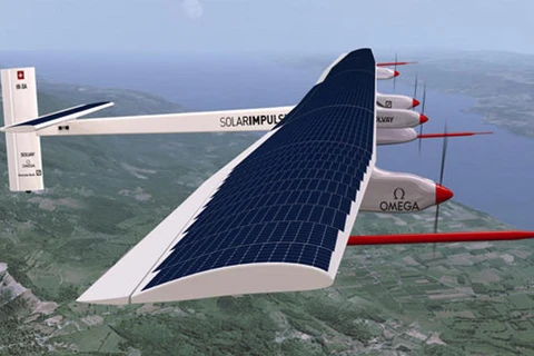 Máy bay Solar Impulse 2 tiếp tục hành trình vòng quanh thế giới