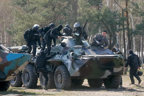 Ukraine điều 2 lữ đoàn Vệ binh Quốc gia tới Dnepropetrovsk