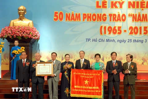 TP Hồ Chí Minh kỷ niệm 50 năm phong trào “Năm xung phong”