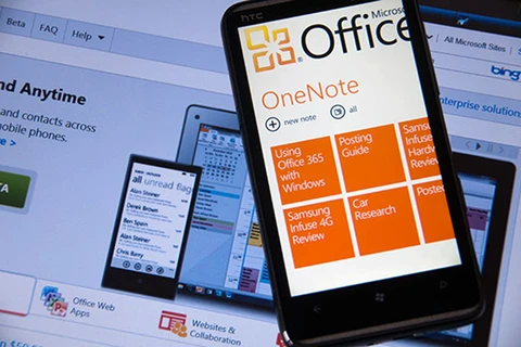 Microsoft ra mắt ứng dụng Office cảm ứng cho Windows phone