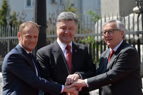 Hội nghị cấp cao Ukraine-Liên minh châu Âu ra tuyên bố chung 