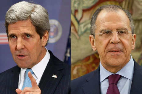 Ngoại trưởng Nga, Mỹ điện đàm tình hình Ukraine, Syria và Yemen