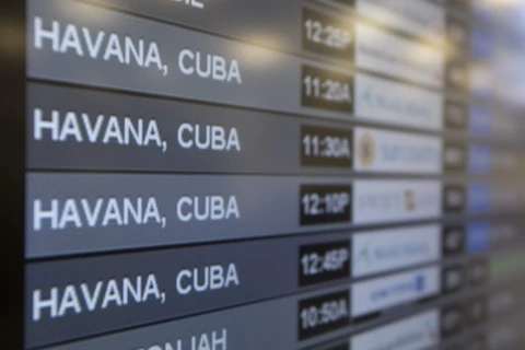 Bang New York của Mỹ công bố đường bay thẳng tới Cuba