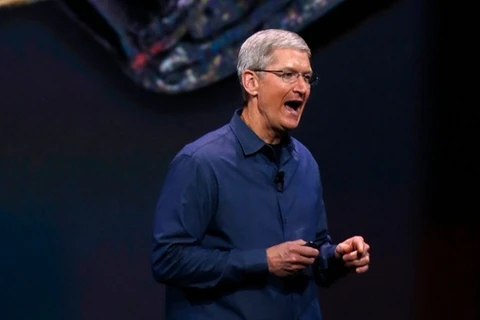 Giám đốc điều hành của Apple, Tim Cook. (Nguồn: EPA)