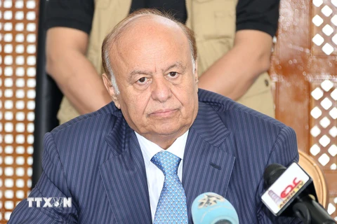 Tổng thống Yemen Abedrabbo Mansour Hadi. (Nguồn: AFP/TTXVN)