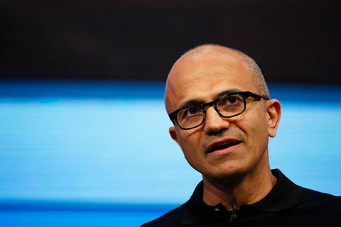 Giám đốc điều hành của Microsoft Nadella. (Nguồn: Getty Images)