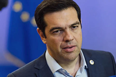 Thủ tướng Alexis Tsipras phải đối mặt với nhiệm vụ thuyết phục quốc hội Hy Lạp chấp thuận những yêu cầu khắt khe từ phía chủ nợ. (Nguồn: BARCROFT)