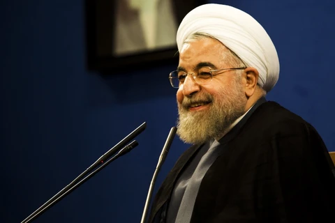 Tổng thống Iran Hassan Rouhani. (Nguồn: AFP)