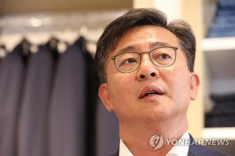 Bộ trưởng Thống nhất Hàn Quốc Hong Yong-pyo. (Nguồn: Yonhap)