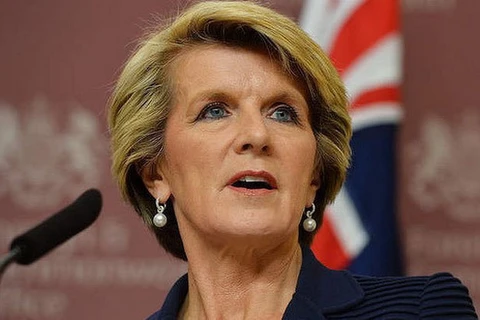 Ngoại trưởng Australia Julie Bishop. (Nguồn: AFP)