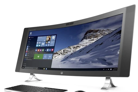 HP ra máy tính để bàn mới với màn hình cong siêu rộng 34 inch