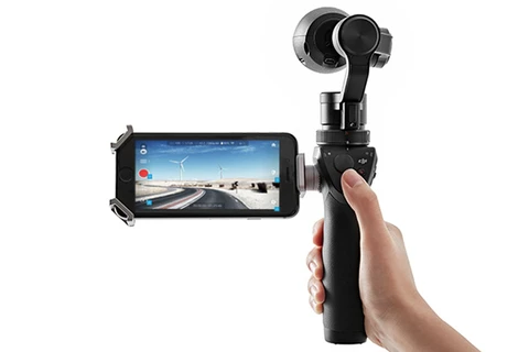 DJI giới thiệu máy quay phim 4K di động cầm tay chống rung Osmo