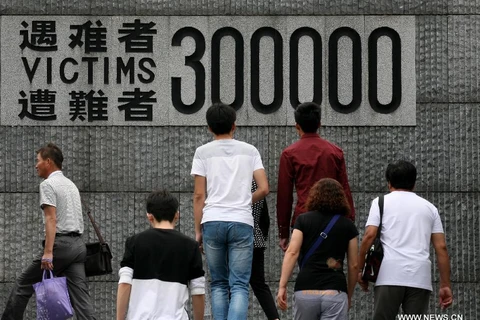 Khu tưởng niệm các nạn nhân của sự kiện Nam Kinh ở Trung Quốc. (Nguồn: Xinhua)