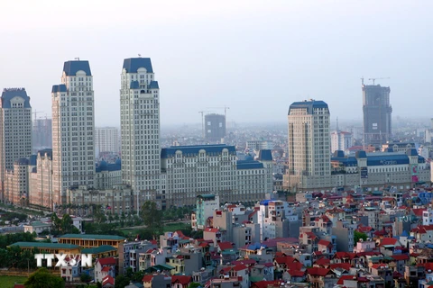 Một góc thành phố Hà Nội. Ảnh minh họa. (Nguồn: TTXVN)